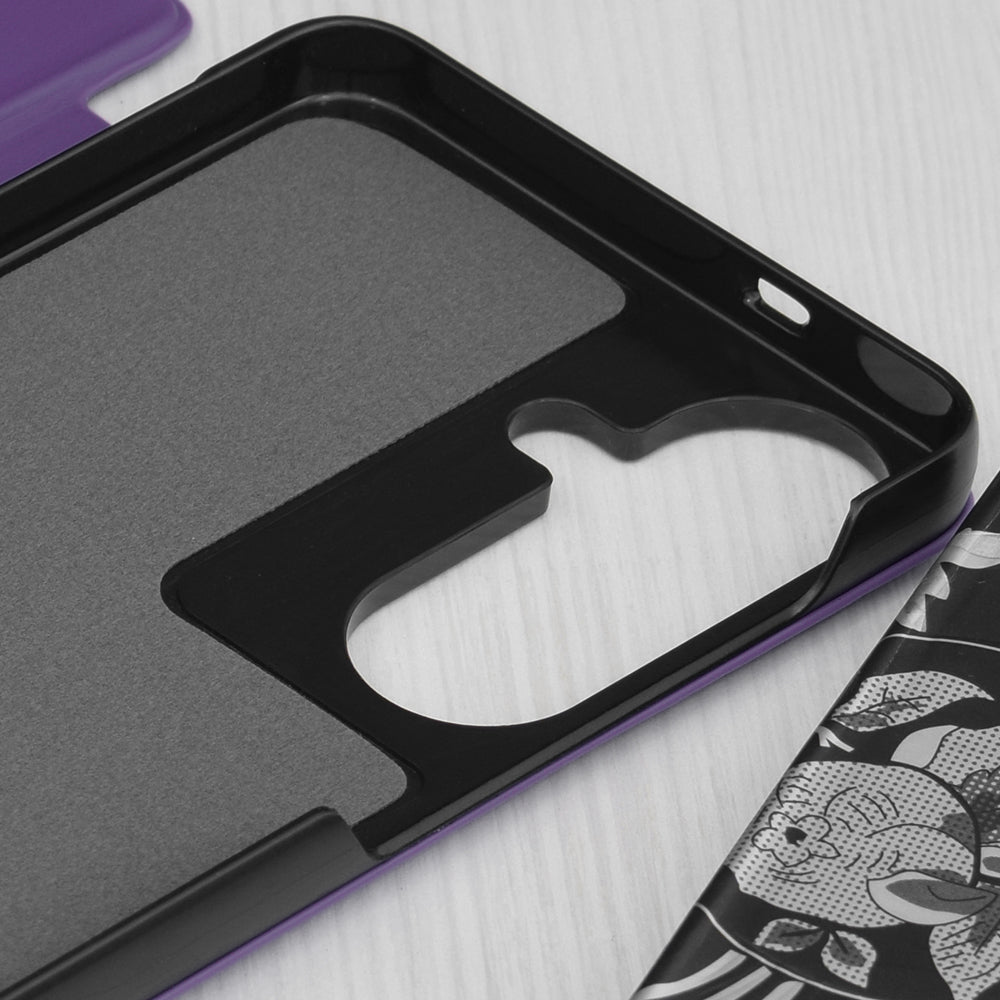 Maska za Samsung Galaxy S26 FE S741, Techsuit, eFold, ljubičasta