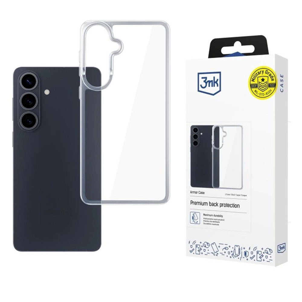 Futrola za Samsung Galaxy S26 Plus, 3MK, Armor, Prozirna