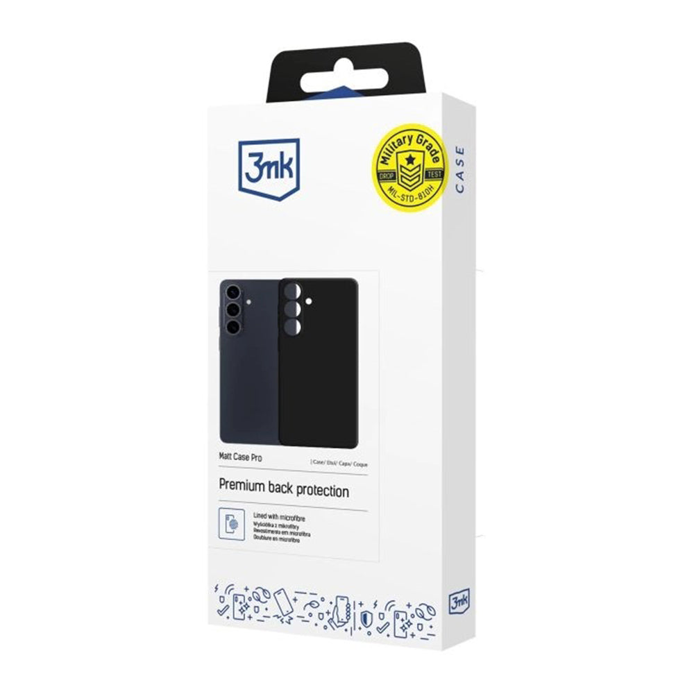 Futrola za Samsung Galaxy S26 Plus S947, 3MK, Pro, Mat Crna