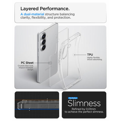Futrola za Samsung Galaxy S26 Plus S947, Spigen, Ultra Hybrid, Prozirna ACS10707