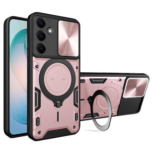 Futrola za Samsung Galaxy S26 Plus, Techsuit, CamGuard Pro, Zlatno Roza