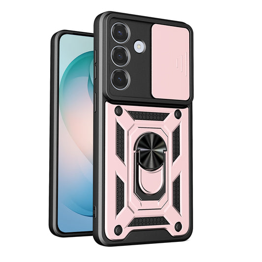 Futrola za Samsung Galaxy S26 Plus, Techsuit, CamShield, Zlatno Roza