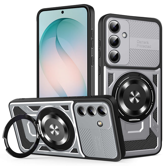 Futrola za Samsung Galaxy S26 Plus, Techsuit, RuggedCam, Siva