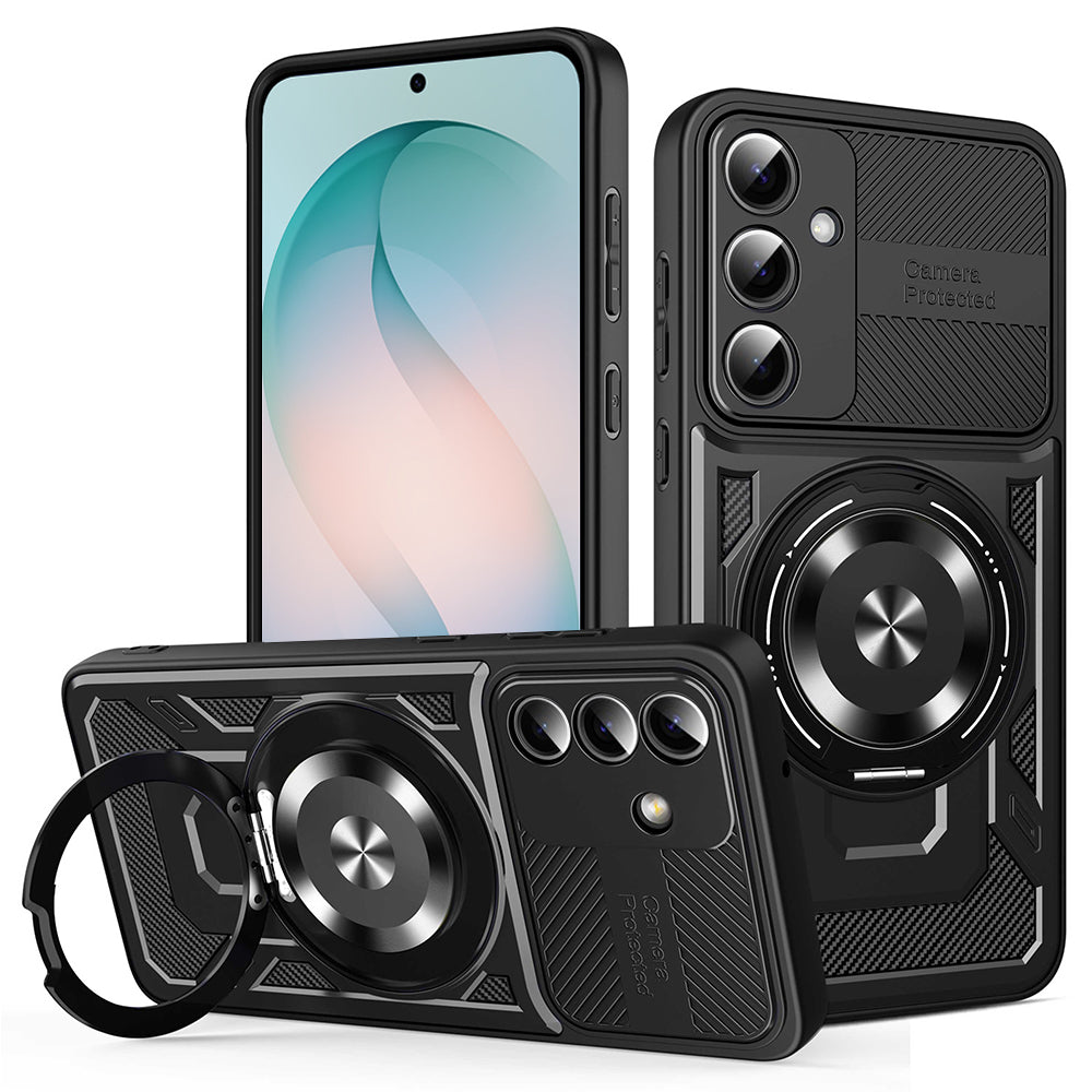 Futrola za Samsung Galaxy S26 Plus, Techsuit, RuggedCam, Crna