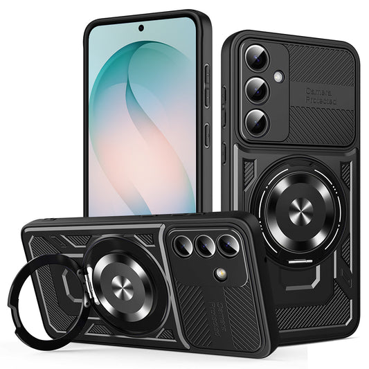 Futrola za Samsung Galaxy S26 Plus, Techsuit, RuggedCam, Crna