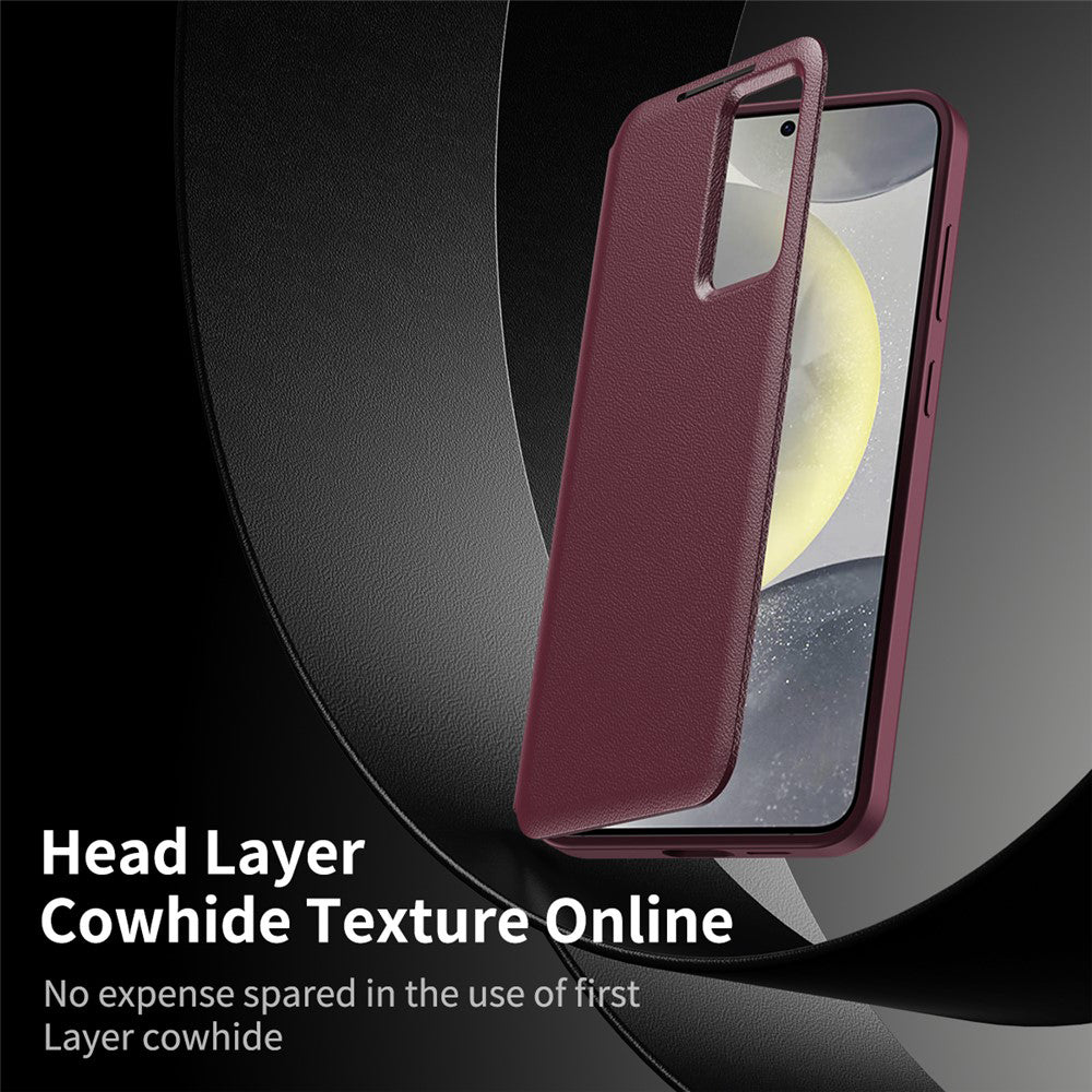 Futrola za Samsung Galaxy S26 Plus, Techsuit, SmartView, Crvena