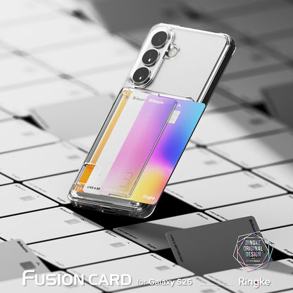 Futrola za Samsung Galaxy S26 S942, Ringke, Fusion Card, Prozirna