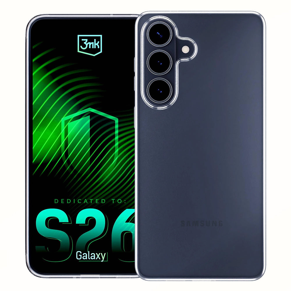 Futrola za Samsung Galaxy S26 S942, 3MK, Prozirna, Transparentna
