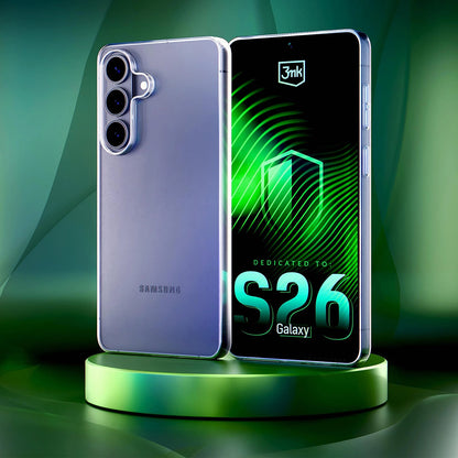 Futrola za Samsung Galaxy S26 S942, 3MK, Prozirna, Transparentna