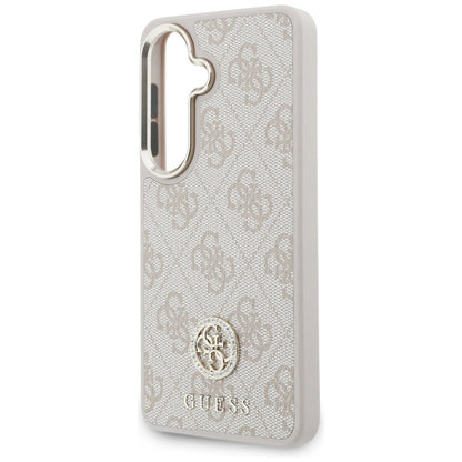 Futrola za Samsung Galaxy S26 S942, GUESS, 4G Big Rhinestone Triangle Strap, Roza