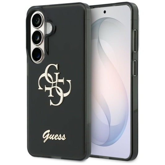 Futrola za Samsung Galaxy S26 S942, Guess, IML Big Metal 4G Script, Crna