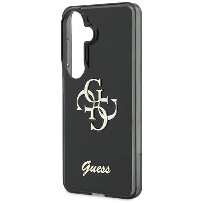 Futrola za Samsung Galaxy S26 S942, Guess, IML Big Metal 4G Script, Crna