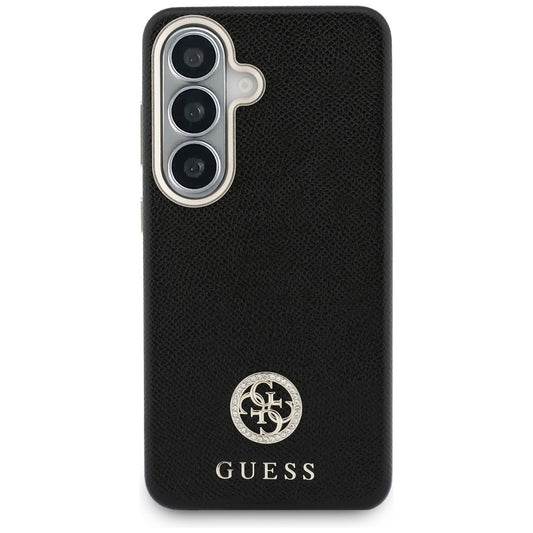 Futrola za Samsung Galaxy S26 S942, Guess, Rhinestone Round Logo, Crna
