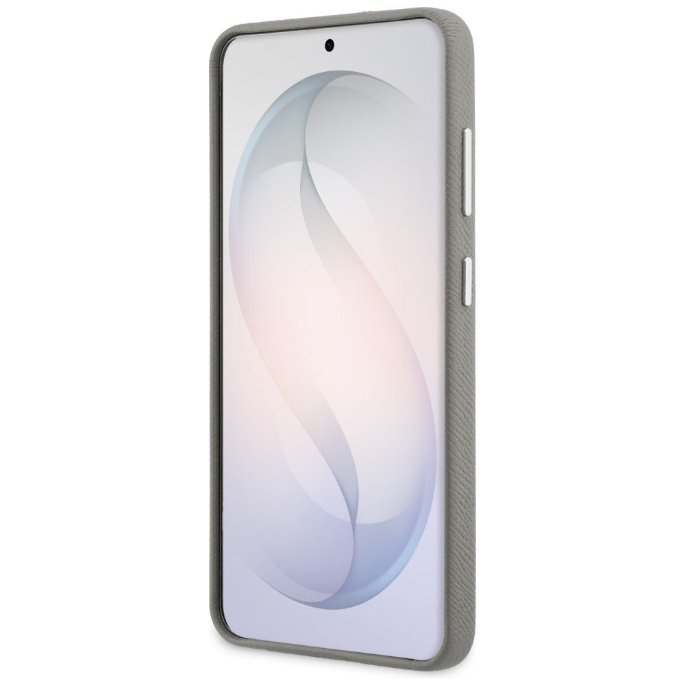 Futrola za Samsung Galaxy S26 S942, Karl Lagerfeld, Saffiano Karl & Choupette's Head Pin, Siva