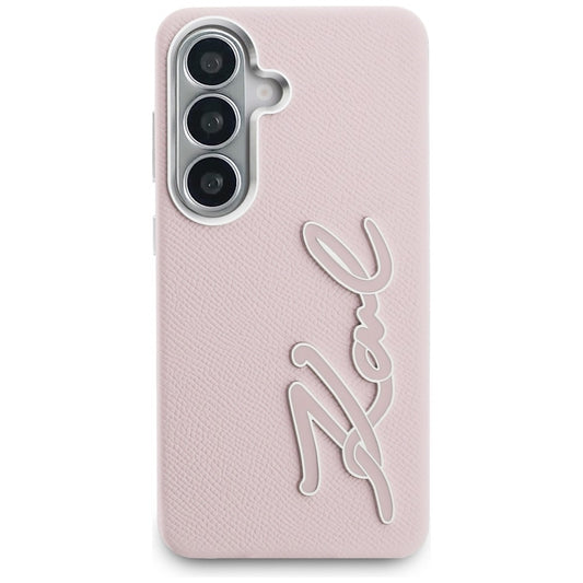 Futrola za Samsung Galaxy S26 S942, Karl Lagerfeld, Signature Resin Logo, Roza