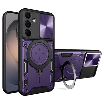 Maska za Samsung Galaxy S26 S942, Techsuit, CamGuard Pro, Ljubičasta
