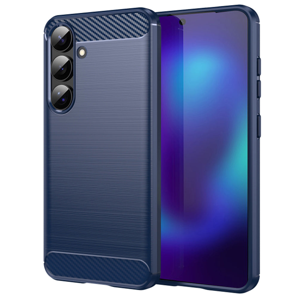 Futrola za Samsung Galaxy S26, Techsuit, Karbon, Plava