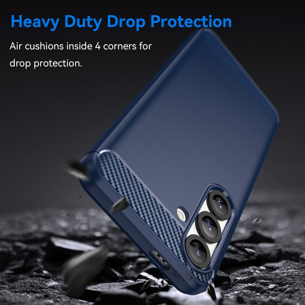 Futrola za Samsung Galaxy S26, Techsuit, Karbon, Plava