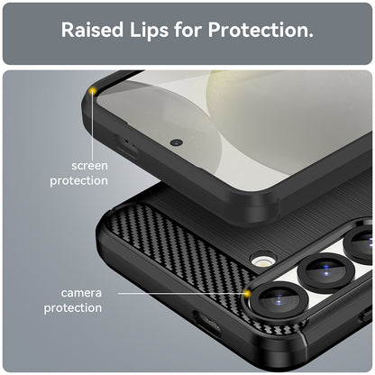 Futrola za Samsung Galaxy S26, Techsuit, Karbon, Crna
