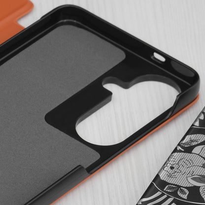 Futrola za Samsung Galaxy S26 S942, Techsuit, eFold, Narančasta