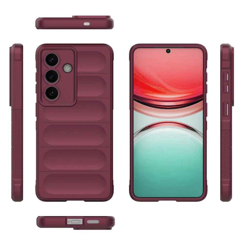 Maska za Samsung Galaxy S26 S942, Techsuit, Magic Shield, Bordo