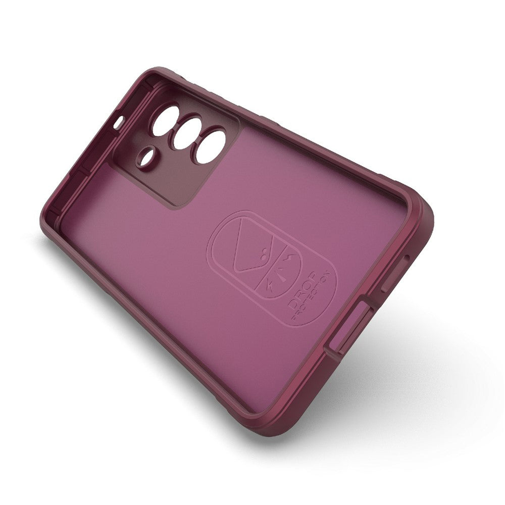 Maska za Samsung Galaxy S26 S942, Techsuit, Magic Shield, Bordo