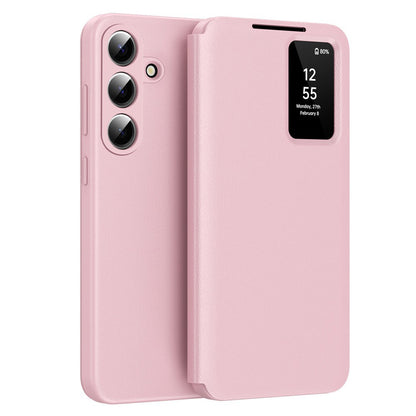 Futrola za Samsung Galaxy S26 S942, Techsuit, SmartView, Roza