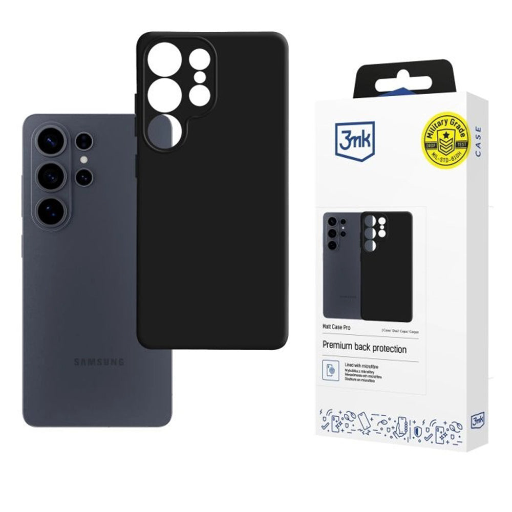 Futrola za Samsung Galaxy S26 Ultra S948, 3MK, Pro, Mat Crna