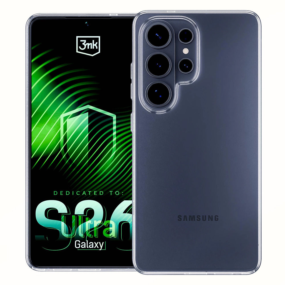 Futrola za Samsung Galaxy S26 Ultra S948, 3MK, Prozirna, Transparentna