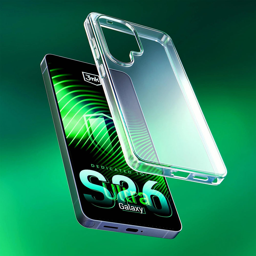 Futrola za Samsung Galaxy S26 Ultra S948, 3MK, Prozirna, Transparentna