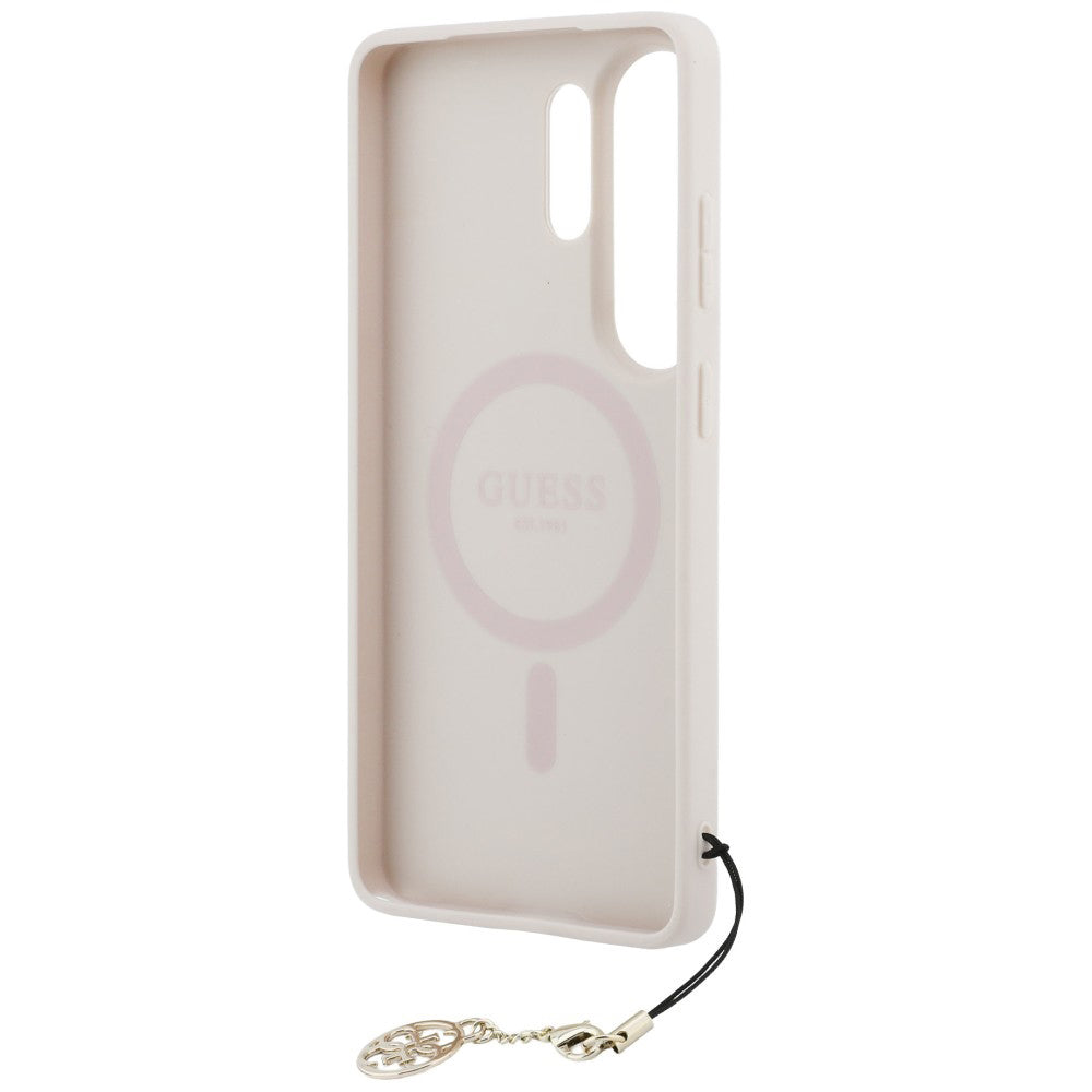 Futrola za Samsung Galaxy S26 Ultra S948, Guess, 4G Classic Logo Charm, Roza