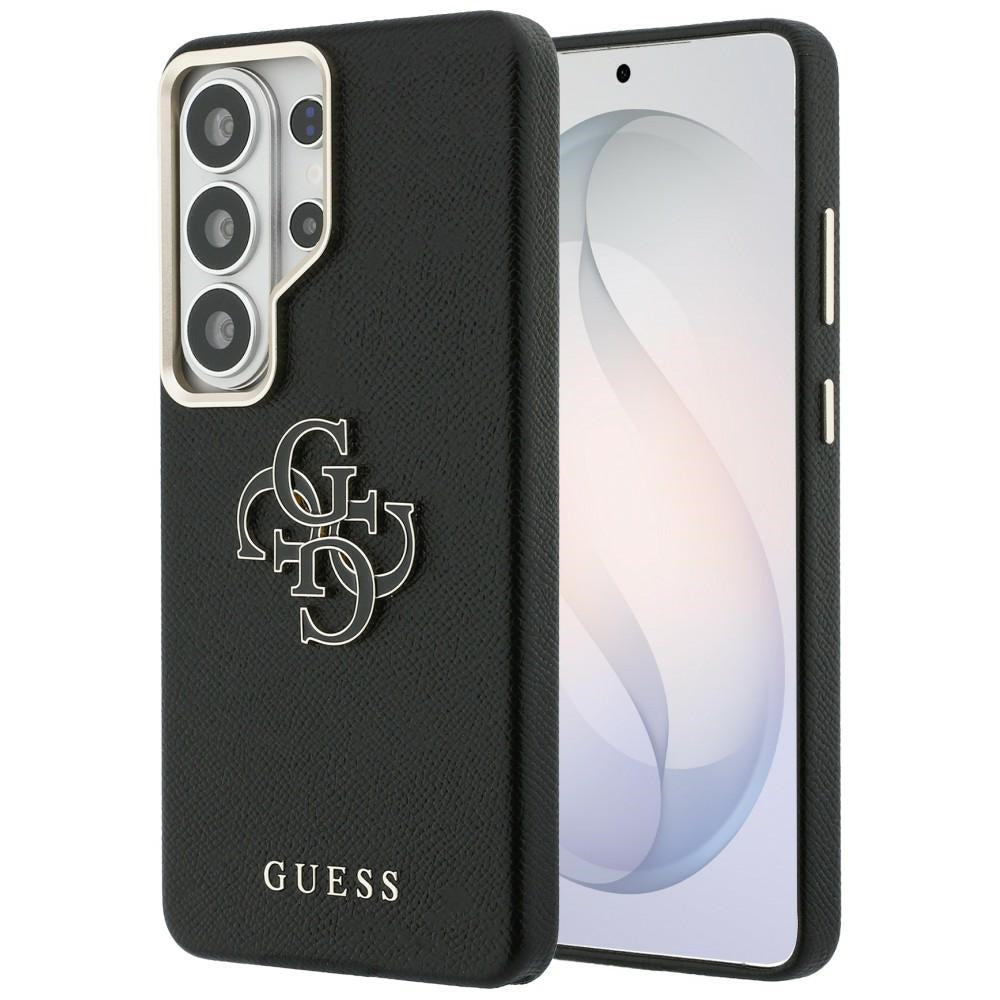 Futrola za Samsung Galaxy S26 Ultra S948, Guess, 4G Grained Big and Classic Logo, Crna