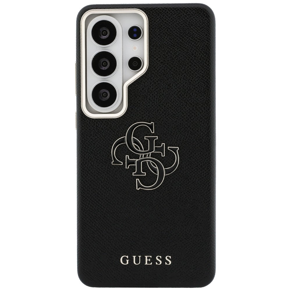 Futrola za Samsung Galaxy S26 Ultra S948, Guess, 4G Grained Big and Classic Logo, Crna