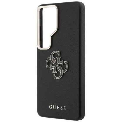 Futrola za Samsung Galaxy S26 Ultra S948, Guess, 4G Grained Big and Classic Logo, Crna