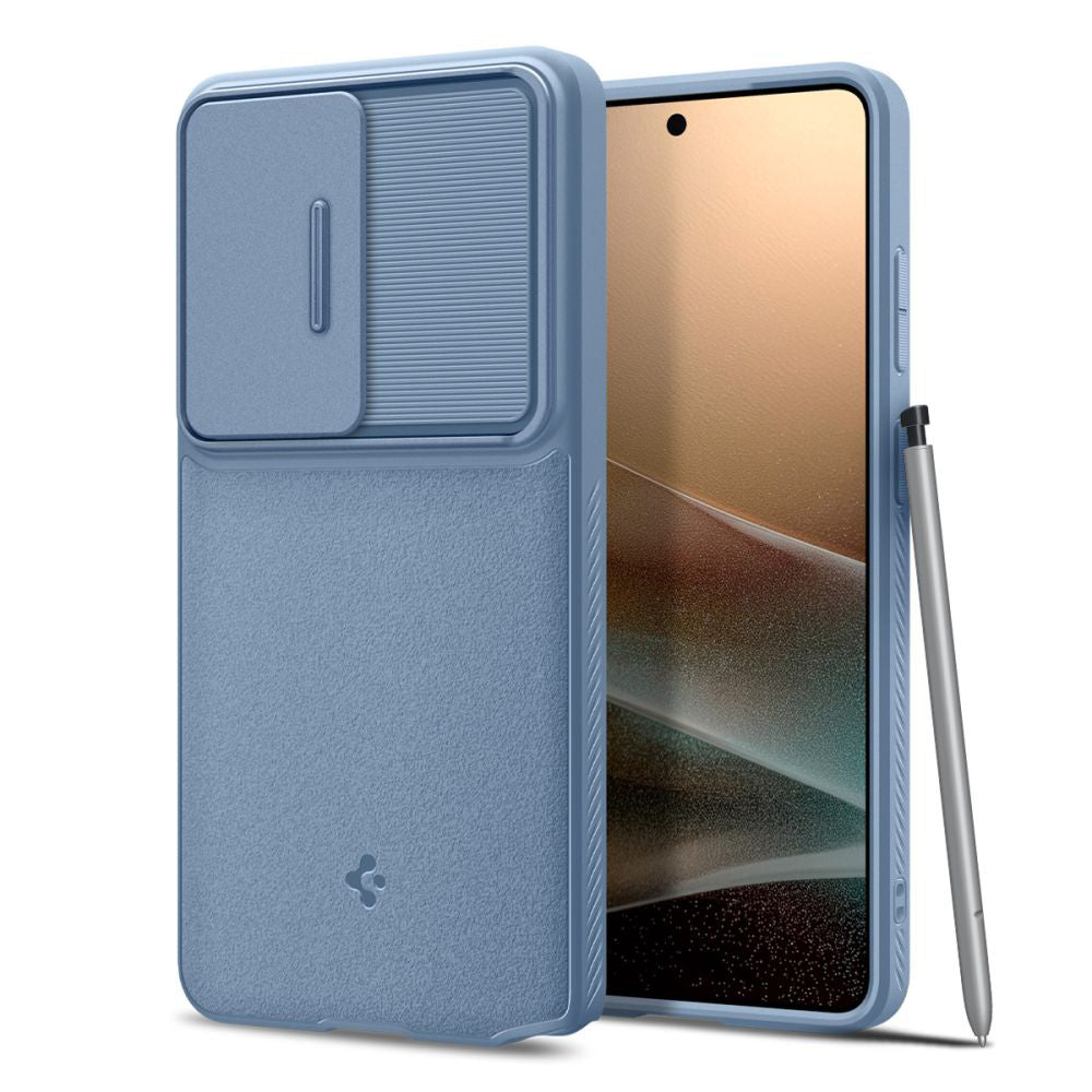 Futrola za Samsung Galaxy S26 Ultra S948, Spigen, Optik Armor, Plava ACS11226