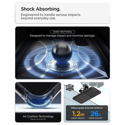 Futrola za Samsung Galaxy S26 Ultra S948, Spigen, Optik Armor, Crna ACS10687