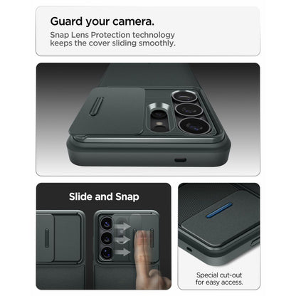 Futrola za Samsung Galaxy S26 Ultra S948, Spigen, Optik Armor, Zelena ACS10688