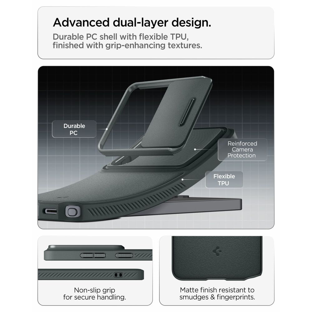 Futrola za Samsung Galaxy S26 Ultra S948, Spigen, Optik Armor, Zelena ACS10688