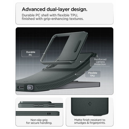 Futrola za Samsung Galaxy S26 Ultra S948, Spigen, Optik Armor, Zelena ACS10688