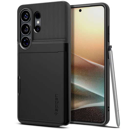 Futrola za Samsung Galaxy S26 Ultra S948, Spigen, Slim Armor CS, Crna ACS11036
