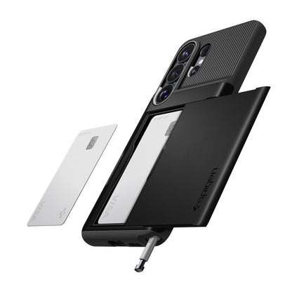 Futrola za Samsung Galaxy S26 Ultra S948, Spigen, Slim Armor CS, Crna ACS11036