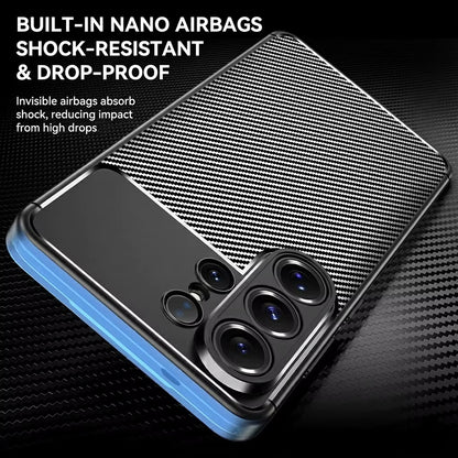 Futrola za Samsung Galaxy S26 Ultra S948, Techsuit, CarbonFiber, Crna