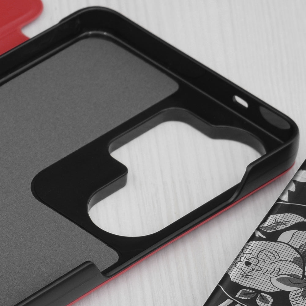 Futrola za Samsung Galaxy S26 Ultra S948, Techsuit, eFold, Crvena