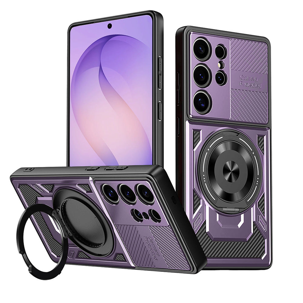 Futrola za Samsung Galaxy S26 Ultra, Techsuit, RuggedCam, Ljubičasta