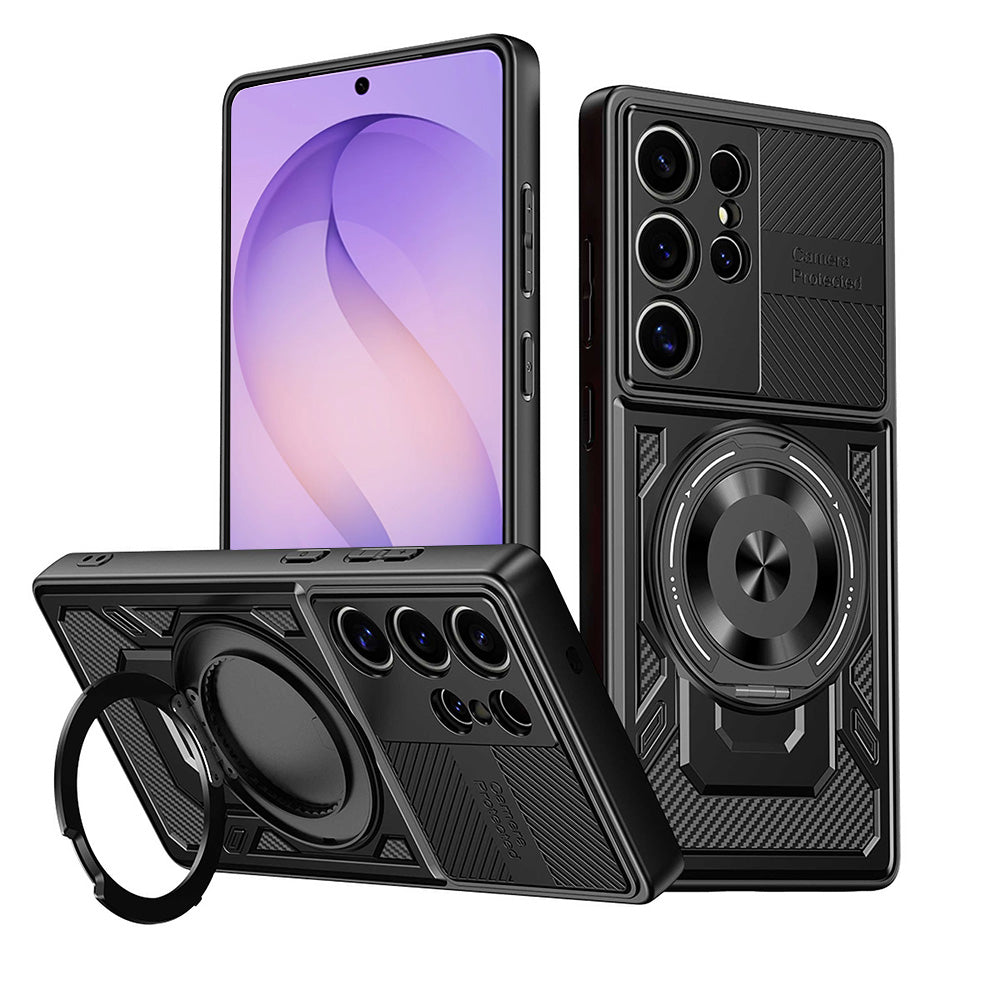 Futrola za Samsung Galaxy S26 Ultra, Techsuit, RuggedCam, Crna