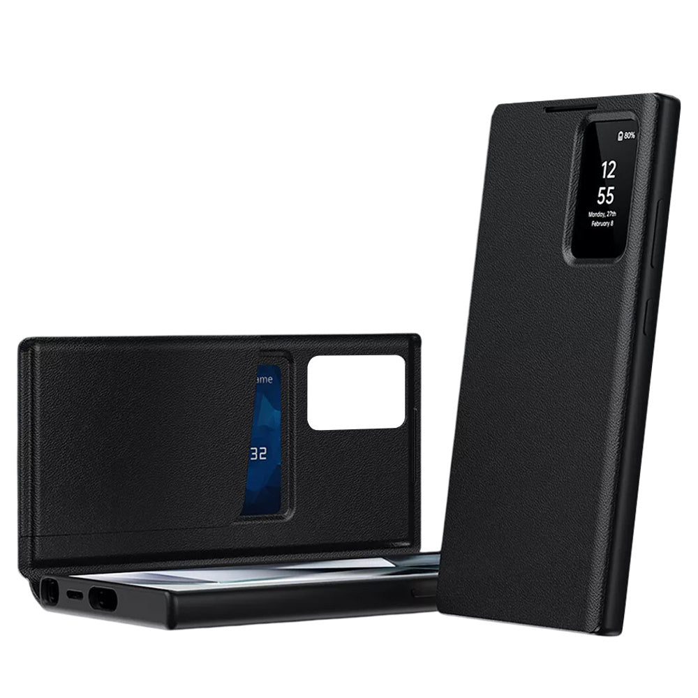 Futrola za Samsung Galaxy S26 Ultra S948, Techsuit, SmartView, Crna