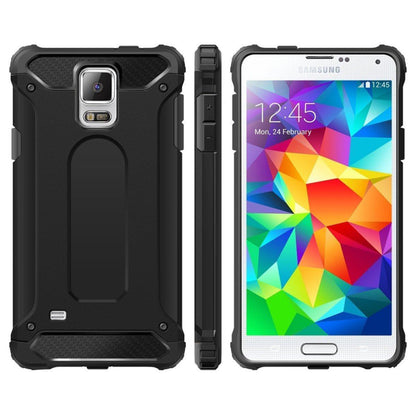 Maska za Samsung Galaxy S5 G900, Techsuit, Hybrid Armor, Crna