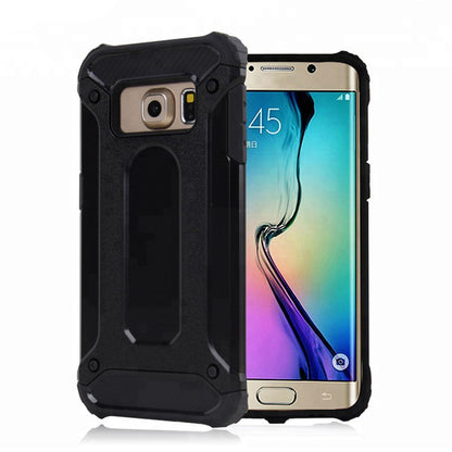 Maska za Samsung Galaxy S6 G920, Techsuit, Hybrid Armor, Crna