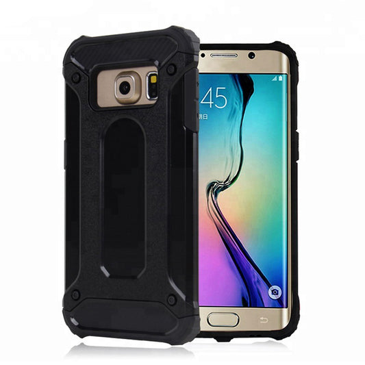 Maska za Samsung Galaxy S6 G920, Techsuit, Hybrid Armor, Crna
