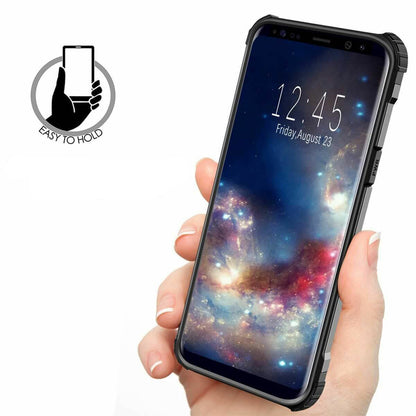 Maska za Samsung Galaxy S6 G920, Techsuit, Hybrid Armor, Crna